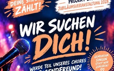 Chorprojekt zum Jubiläum 2028